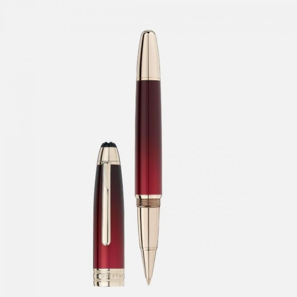 Montblanc - MeisterstÃ¼ck Calligraphy Solitaire Burgundy Laquer - Roller