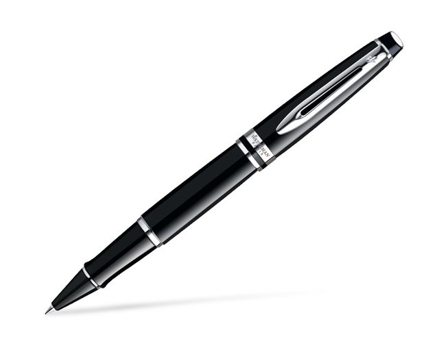 Waterman Expert Black Lacquer CT Roller
