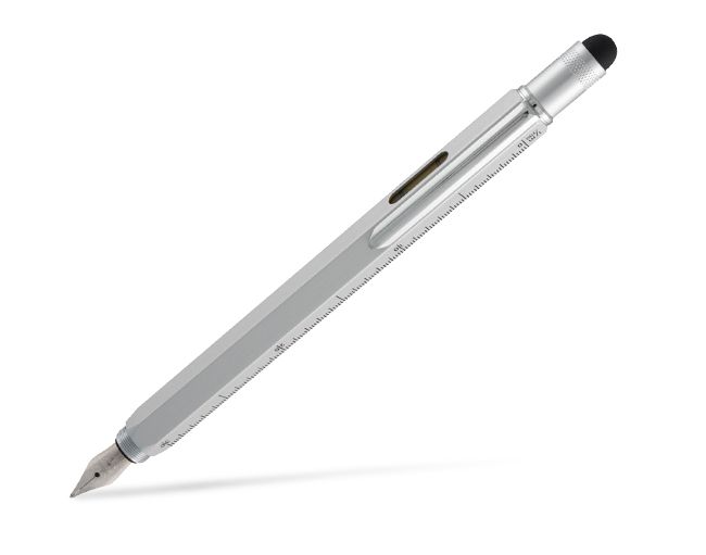 Monteverde One Touch Tool Pen Silver Vulpen