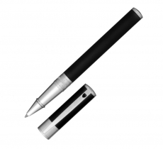 S.T. Dupont - D-Initial Matt Black & Brushed Chrome - Roller