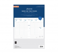 Filofax - A4 2027 Week on two Pages - Diary Refill - 27-68714