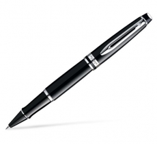 Waterman Expert Black Lacquer CT Roller