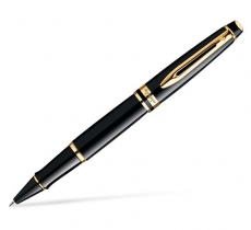 Waterman Expert Black Lacquer GT Roller